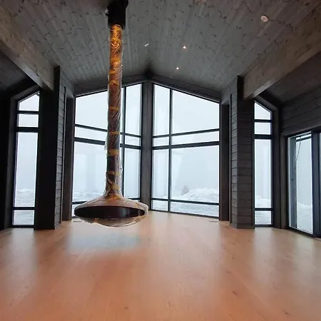 Panoramahytte Pa Med Sauna Og Jakuzzi ,luxus Peisen *