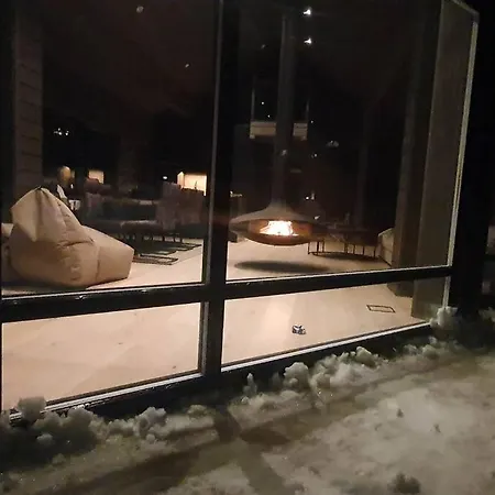 Panoramahytte Pa Med Sauna Og Jakuzzi ,luxus Peisen * Lifjell