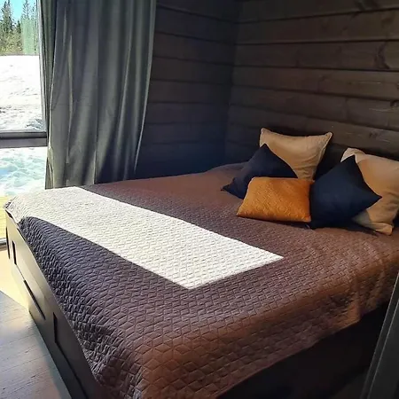 Panoramahytte Pa Med Sauna Og Jakuzzi ,luxus Peisen