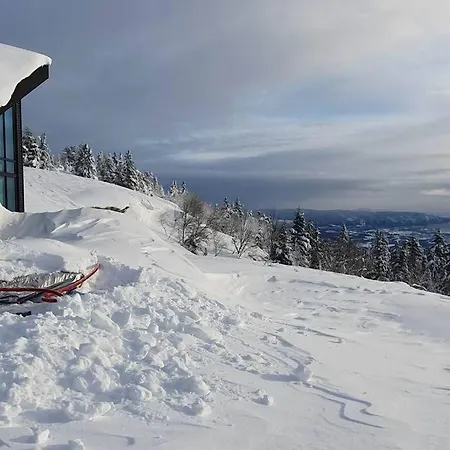 Hébergement de vacances Panoramahytte Pa Med Sauna Og Jakuzzi ,luxus Peisen Lifjell