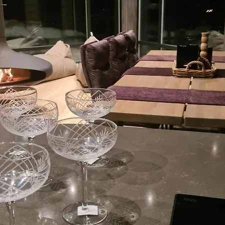 Panoramahytte Pa Med Sauna Og Jakuzzi ,luxus Peisen * Lifjell