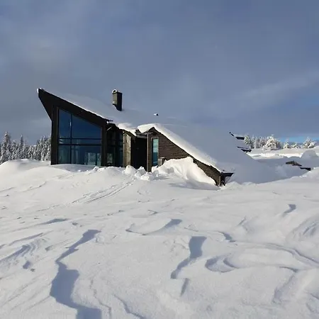 Panoramahytte Pa Med Sauna Og Jakuzzi ,luxus Peisen