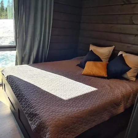 Panoramahytte Pa Med Sauna Og Jakuzzi ,luxus Peisen Hébergement de vacances Lifjell