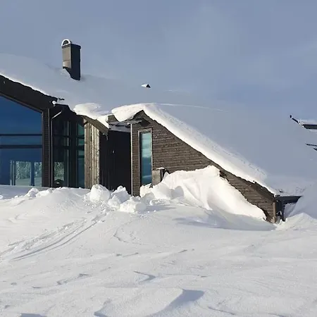 Panoramahytte Pa Med Sauna Og Jakuzzi ,luxus Peisen