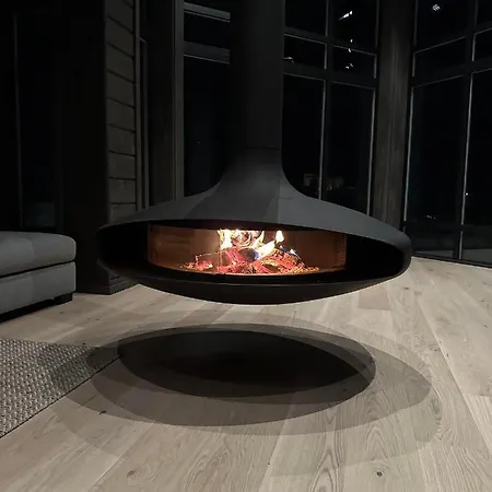 Hébergement de vacances Panoramahytte Pa Med Sauna Og Jakuzzi ,luxus Peisen Lifjell