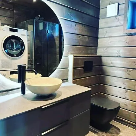 Panoramahytte Pa Med Sauna Og Jakuzzi ,luxus Peisen Lifjell